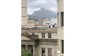 Centro da cidade com vista para o Cristo